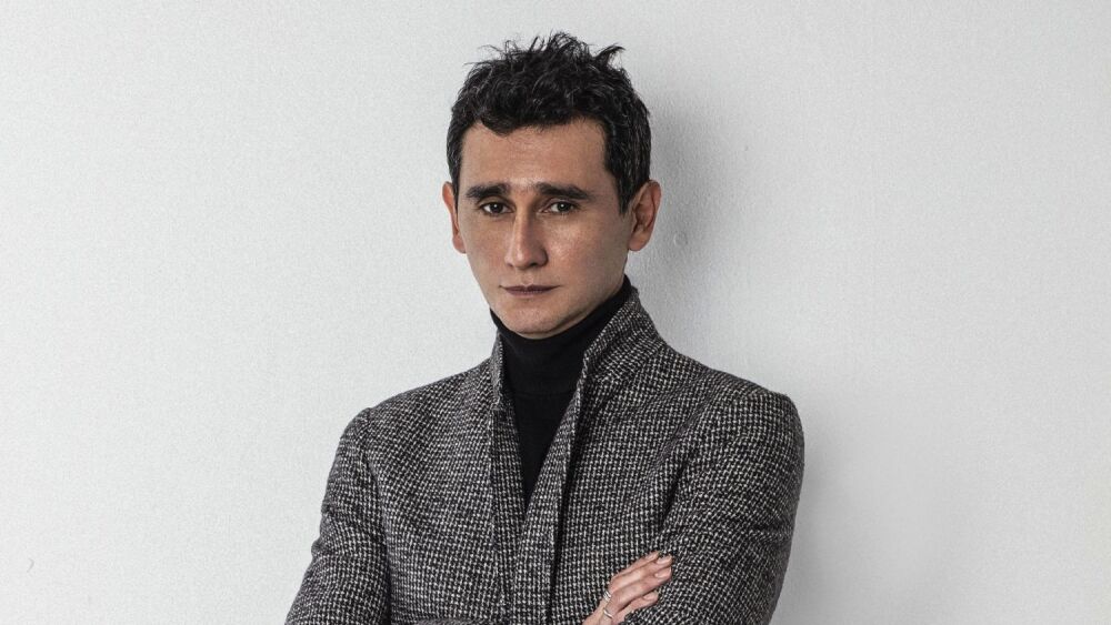 Carlos Manuel Vesga in a photoshoot. 